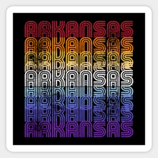 Arkansas 70s Groove Sticker